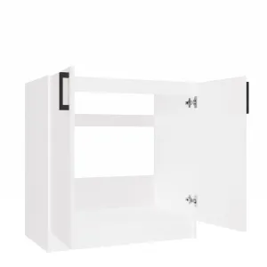 TP Living Kuchynská skrinka pod drez Dolan 80 cm biela