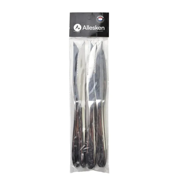 Allesken Súprava 6 ks steakových nožov ORCHID 23 cm nerezová oceľ