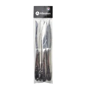 Allesken Súprava 6 ks steakových nožov ORCHID 23 cm nerezová oceľ