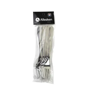 Allesken Sada 6 ks vidličiek ORCHID 18,6 cm nerezová oceľ
