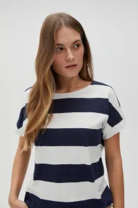 Marisse Women's T-Shirt L-Ts-4607 Navy