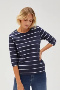 Marisse Women's Blouse L-Ts-4615 Navy