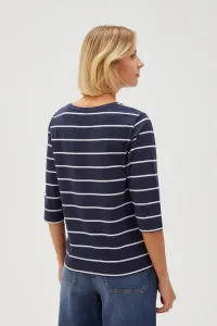 Marisse Women's Blouse L-Ts-4615 Navy