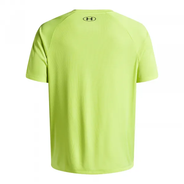 Under Armour TECH TEXTURED Pánske tričko, svetlo zelená, veľkosť