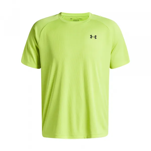 Under Armour TECH TEXTURED Pánske tričko, svetlo zelená, veľkosť