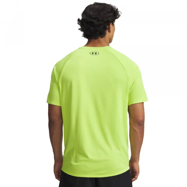 Under Armour TECH TEXTURED Pánske tričko, svetlo zelená, veľkosť