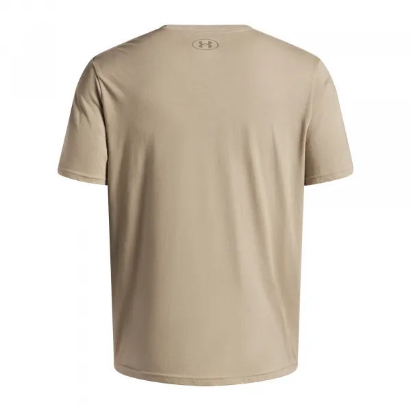 Under Armour SPORTSTYLE LC SS Pánske tričko, béžová, veľkosť