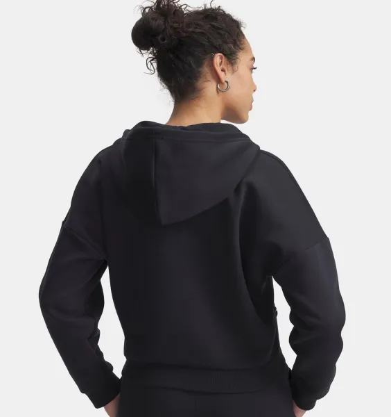 Dámska zateplená mikina s kapucňou UNDER ARMOUR Rival Flc Piped HZ Hoodie