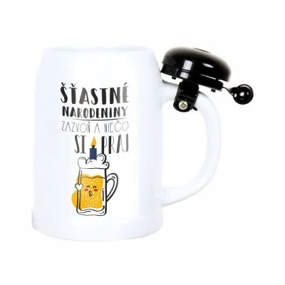 Krígeľ so zvončekom - Šťastné narodeniny ALBI