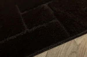 Sada kúpeľňových koberčekov TERAMO tmavohnedá