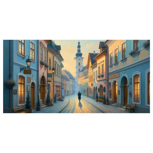 Obraz historická mestská ulica