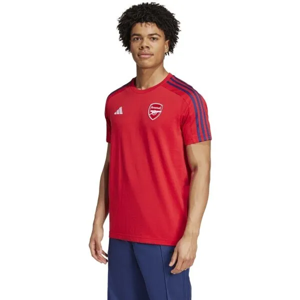 adidas ARSENAL DNA T-SHIRT Pánsky dres, červená, veľkosť
