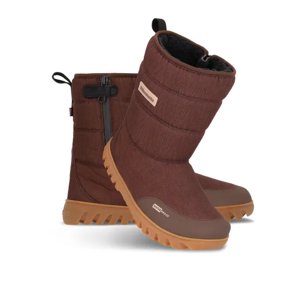 Barefoot snehule Barebarics PolarStride - Copper Brown