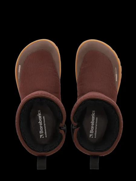 Barefoot snehule Barebarics PolarStride - Copper Brown