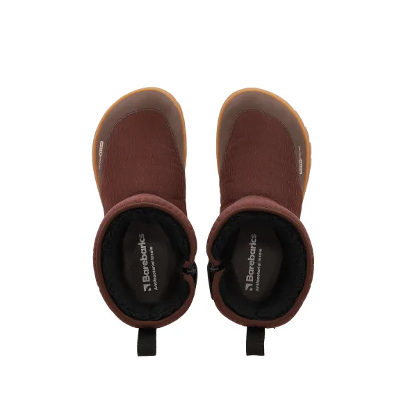 Barefoot snehule Barebarics PolarStride - Copper Brown