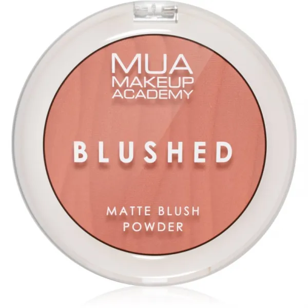 MUA Makeup Academy Blushed Powder Blusher púdrová lícenka odtieň Rose Tea 5 g