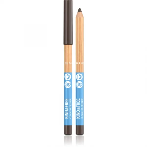 Rimmel Kind & Free ceruzka na oči s intenzívnou farbou odtieň 2 Pecan 1,1 g