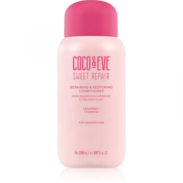 Coco & Eve Sweet Repair Repairing & Restoring Conditioner intenzivný regeneračný kondicionér pre poškodené a farbené vlasy 280 ml