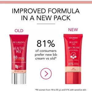 Bourjois Healthy Mix Clean & Vegan BB Cream BB krém odtieň 02 Vanilla 30 ml