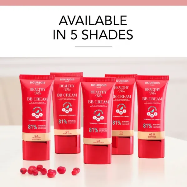 Bourjois Healthy Mix Clean & Vegan BB Cream BB krém odtieň 03 Beige 30 ml
