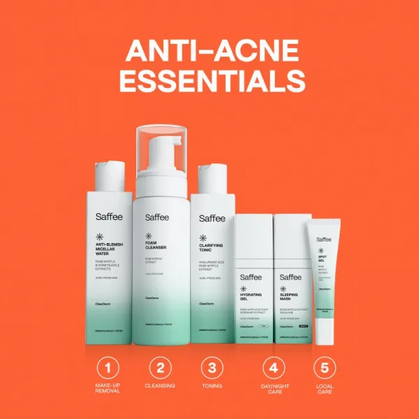 Saffee ClearDerm Spot Gel lokálna starostlivosť pre problematickú pleť 15 ml