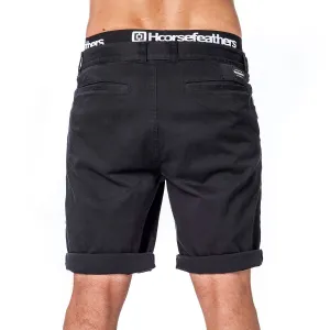 HORSEFEATHERS Kraťasy Macks - black BLACK velikost 38