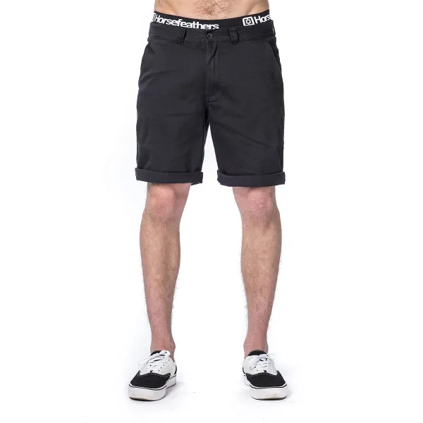 HORSEFEATHERS Kraťasy Macks - black BLACK velikost 38