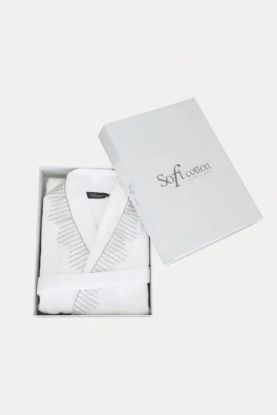 Soft Cotton Dámsky elegantný župan NOVA v darčekovom balení