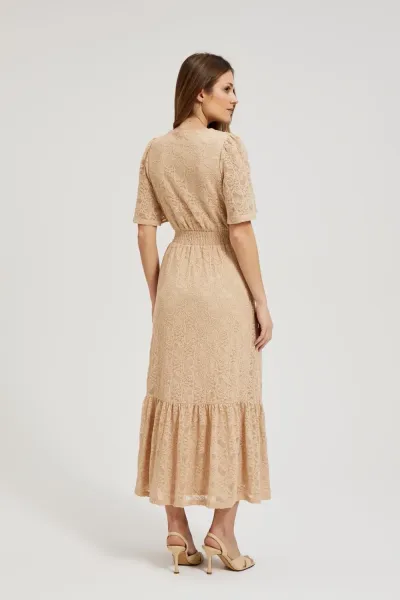 Marisse Women's Dress L-Su-4320 Beige