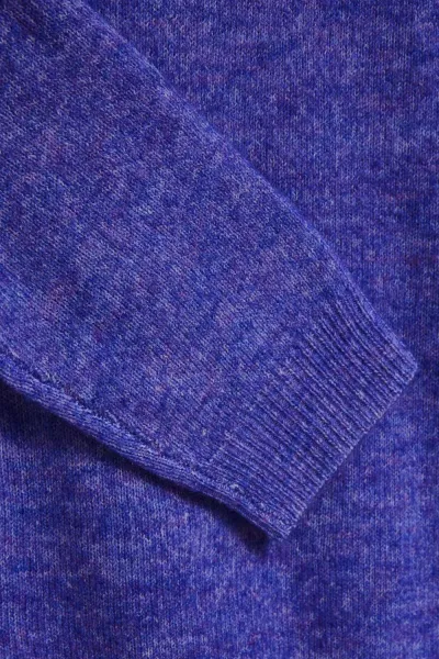 Marisse Purple Tie Sweater