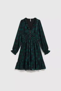 Marisse Chiffon Dress With A Floral Pattern