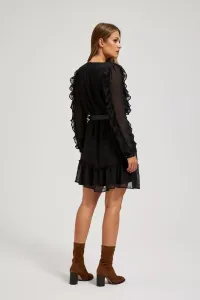Marisse Dress With Ruffles