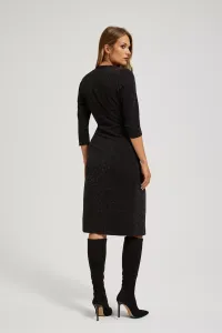 Marisse Dress Decorated With Metallic Thread