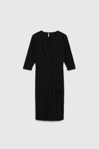 Marisse Dress Decorated With Metallic Thread