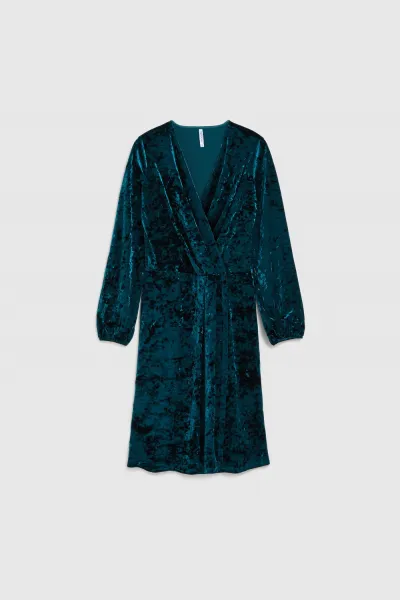 Marisse Velour Dress