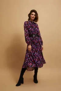 Marisse Midi Dress With A Belt