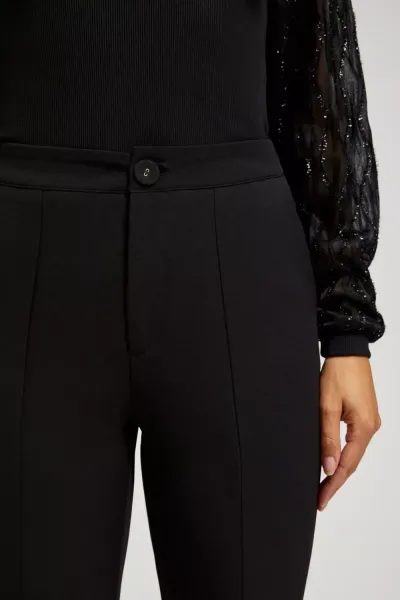 Marisse Crease Trousers With A Slit