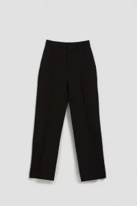 Marisse Black Pleated Trousers