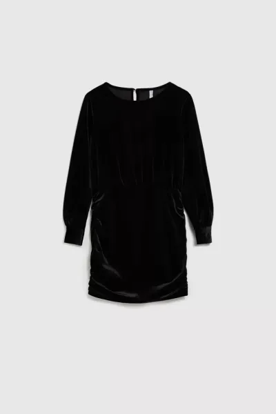 Marisse Velvet Mini Dress