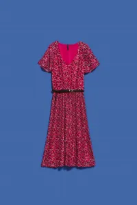 Marisse Women's Dress L-Su-4032 Strawberry