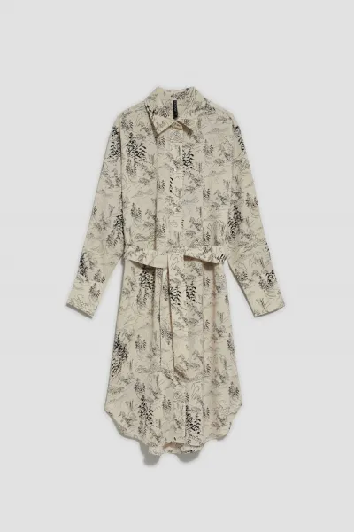 Marisse Women's Dress L-Su-4002 Beige
