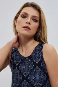 Marisse Summer Dress With Straps L-Su-3741 Navy