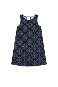 Marisse Summer Dress With Straps L-Su-3741 Navy