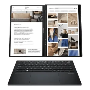 ASUS Zenbook Duo 14 OLED/UX8406CA-OLED067X/U7-255H/14"/2880x1800/T/32GB/1TB SSD/Arc 140T/W11P/Gray/2