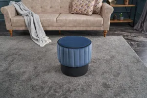 Hanah Home Taburet ROSE modrý
