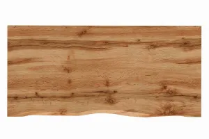 ArtCom Doska pod umývadlo NATURE | dub wotan Typ: Doska 100 cm / 89-100