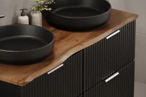 ArtCom Doska pod umývadlo NATURE | dub wotan Typ: Doska 120 cm / 89-120