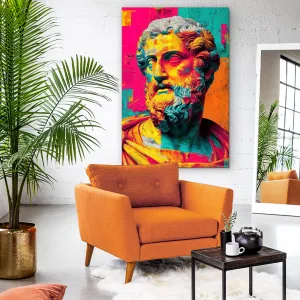 Farebný pop art obraz - Hippokrates