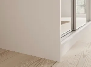 ArtAdrk Šatníková skriňa TOLA | biela 200 cm