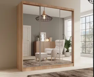 ArtAdrk Šatníková skriňa TOLA | dub sonoma 200 cm